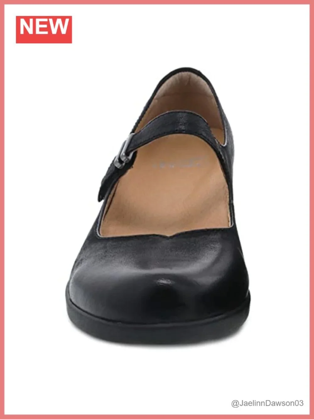 Dansko Callista Mary Jane Shoes Arch Support Adjustable Hook & Loop Closure